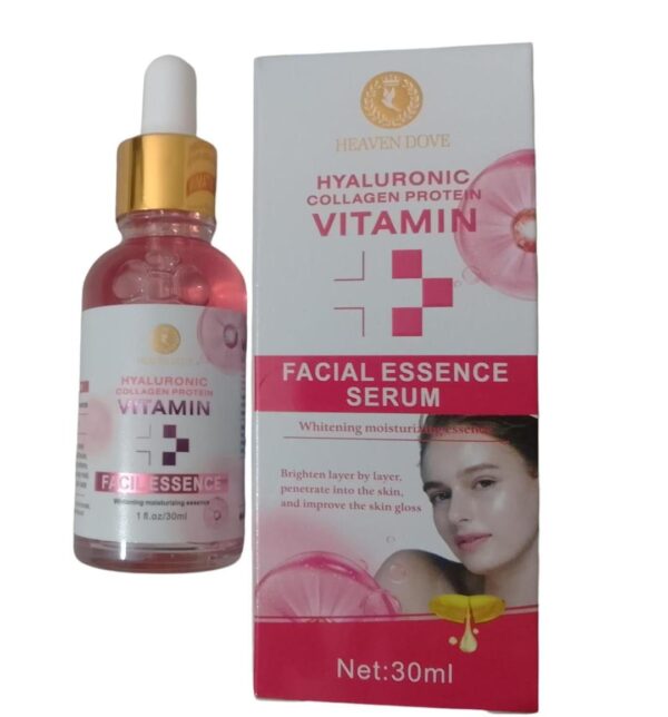 heaven dove hyaluronic collagen vitamin serum  (30ml) - Image 6