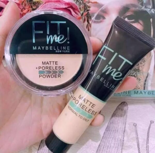 fit me foundation and face powder gift pack - Image 2