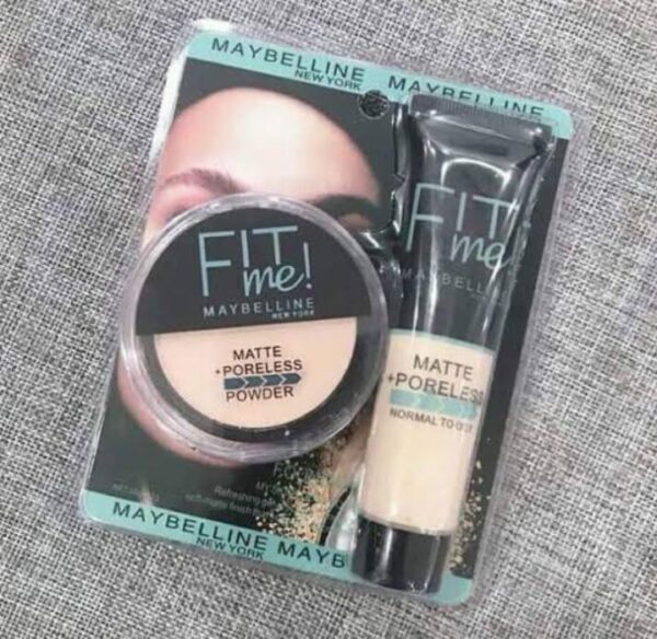 fit me foundation and face powder gift pack - Image 4