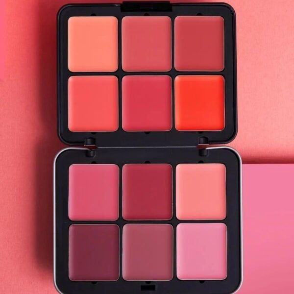12 in 1 creamy blush lipstick palette - Image 4