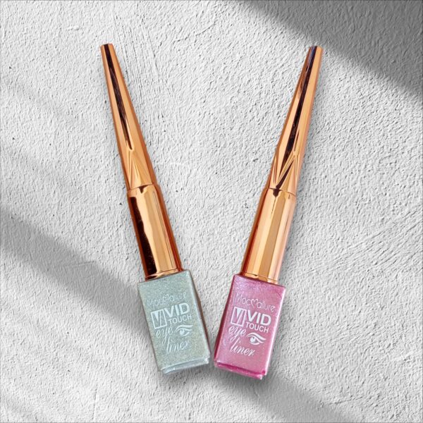 (pack of 2 ) mocallure glitter  vivid touch eyeliner
