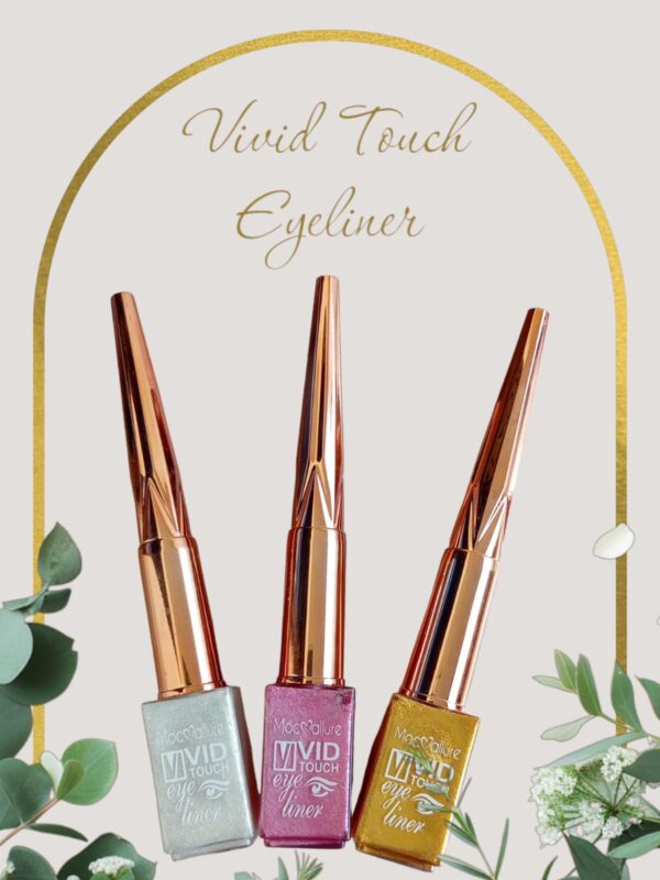 (pack of 3) mocallure glitter  vivid touch eyeliner