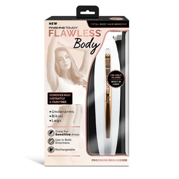 flawless total body hair remover rechargeable imported best quality