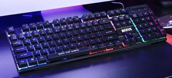 marvo gaming usb rgb keyboard - Image 3