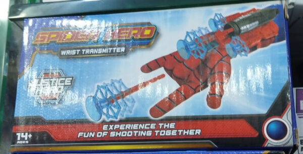 spider-man wrist shooter ,transmitter  set for kids - multicolour - Image 2