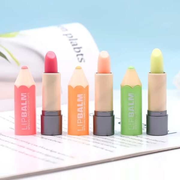 ( pack of 12 ) pencil shape lip balm - Image 9