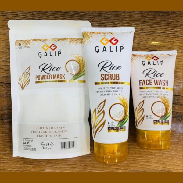 galip rice glow kit - korean glow mask - korean glow kit - Image 3