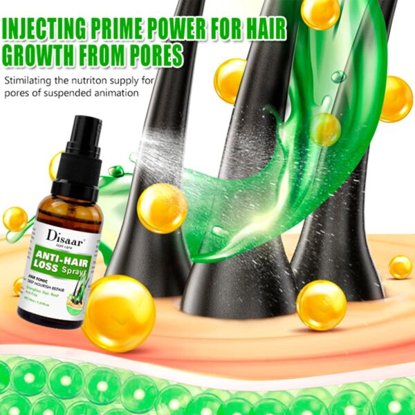 anti-hair loss spray tonic deep moisturize nourish repair strengthen hair root anti-frizz care 30ml - Image 6