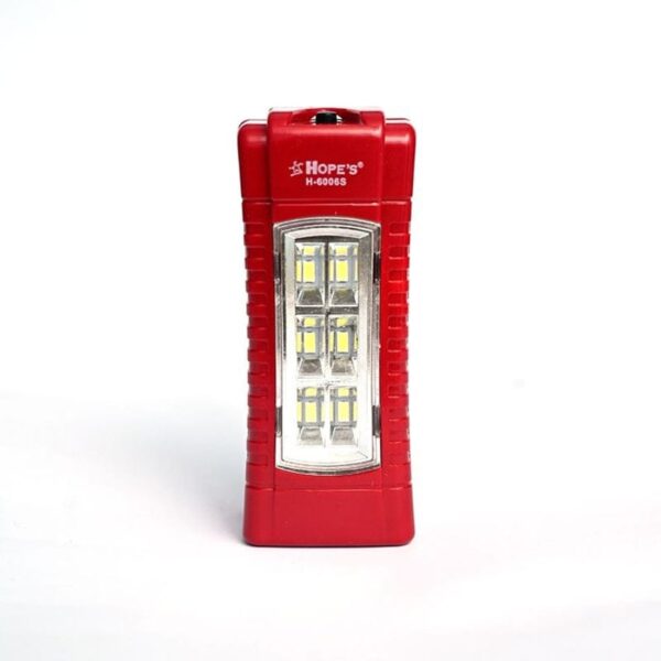 led light solar and electric rechargeable emergency battery and torch light - Image 2