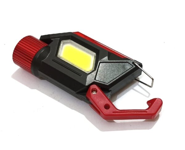 7 in 1 multifunctional mini led flashlight keychain cob work lights type-c rechargeable pocket torch outdoor camping emergency lamp - Image 7