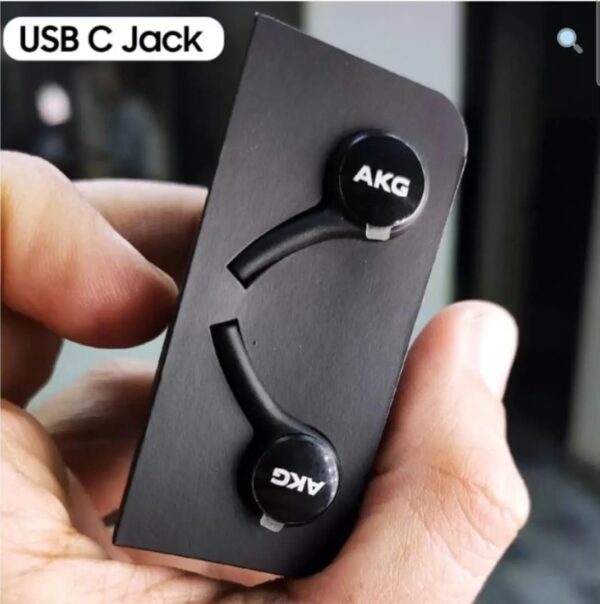 akg handsfree type c best for all android devices with loud sound and high base - Image 2