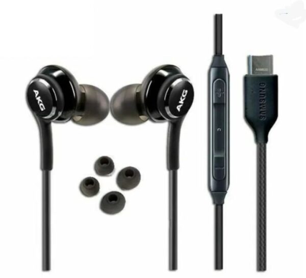 akg handsfree type c best for all android devices with loud sound and high base - Image 3