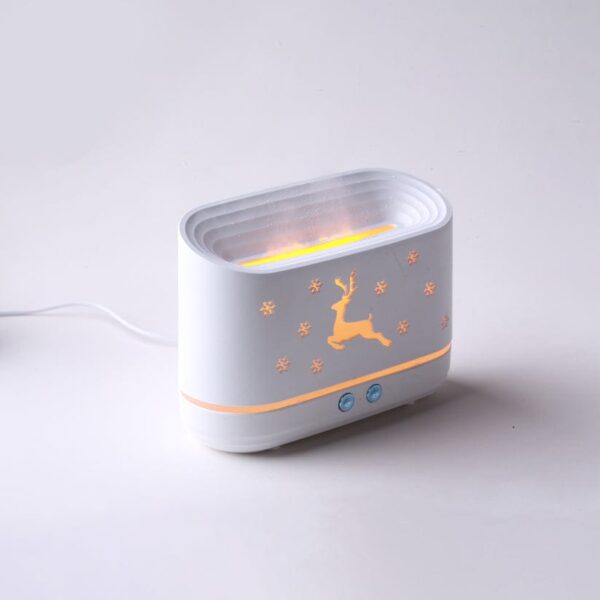 flame design humidifier essential oil diffuser for bedroom living room office - Image 3