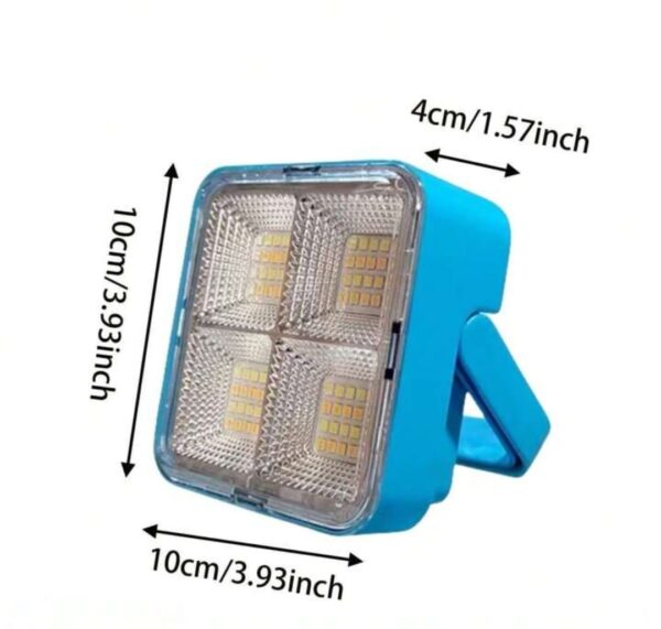 small solar-powered led camping & outdoor lantern with super long endurance, suitable for tent and emergency use, can be charged and hung up (random color) - Image 5