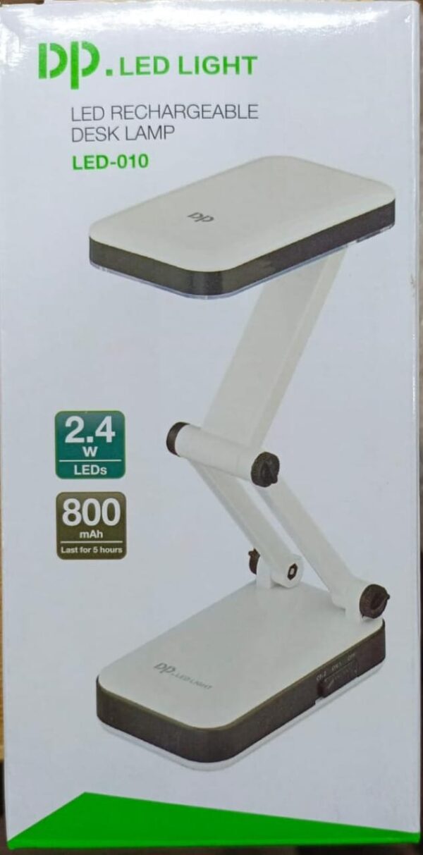 dp led light rechargeable and fashionable folding design smd led desk lamp led dual purpose - Image 4