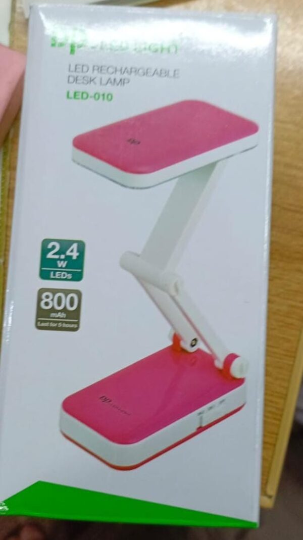 dp led light rechargeable and fashionable folding design smd led desk lamp led dual purpose - Image 5