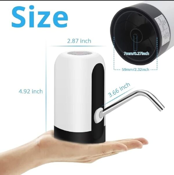 electric water dispenser portable automatic electric water pump drinking bottle switch usb rechargeable water pump machine - Image 2