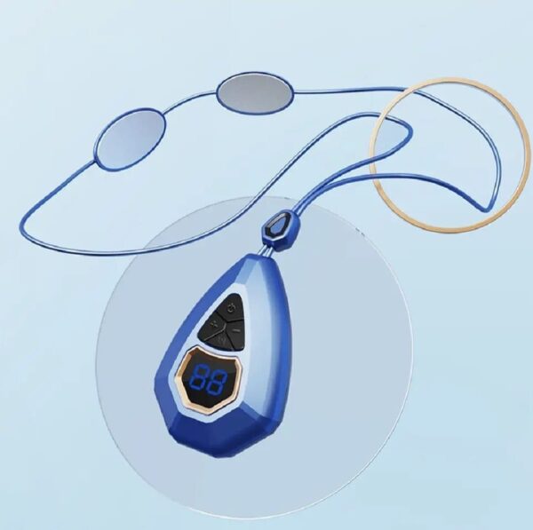 smart neck massager ems pulse heating pendant cervical spine massage deep tissue neck protector pain relief health care tool (random color) - Image 3