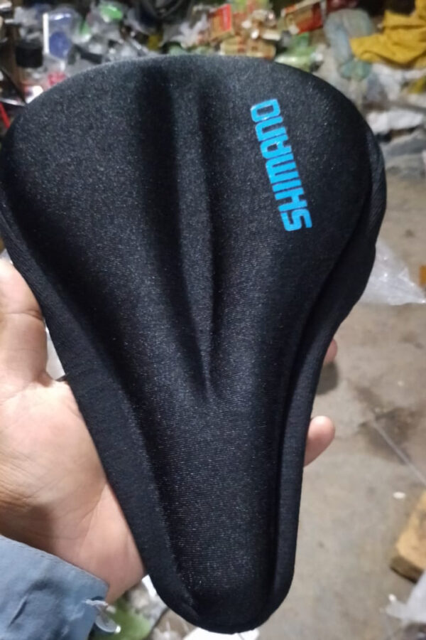 seat cover shimano for bicycle, gel padded, saddle soft cushion, breathable - Image 2