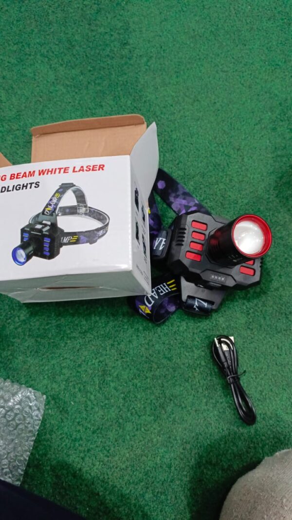 headlamp rechargeable powerful head lamp with built-in battery outdoor camping headlight head flashlight head light