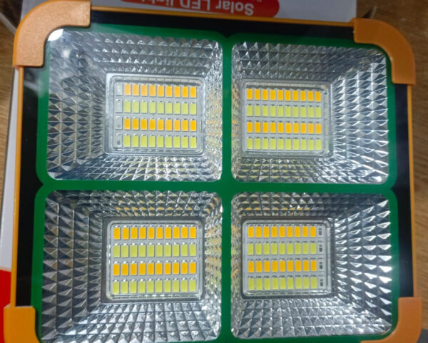 outdoor led flood light with solar panels (model d08l) - Image 4