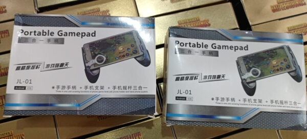 jl-01 3 in 1 mobile joystick gamepad phone game handle grip holder - Image 7