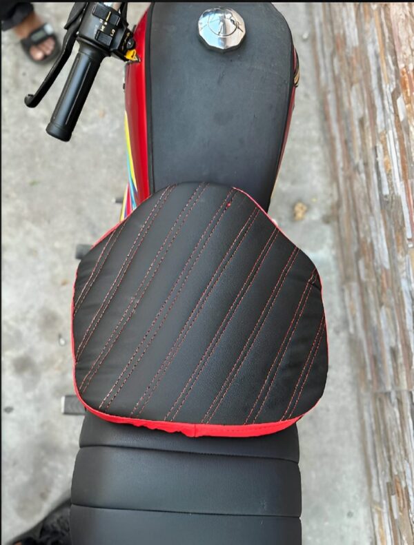 double stitch water proof bike seat cushion /motorcycle seat cover / motor bike long route cushion long travel seat comfortable (molty foam 1inch) - Image 2