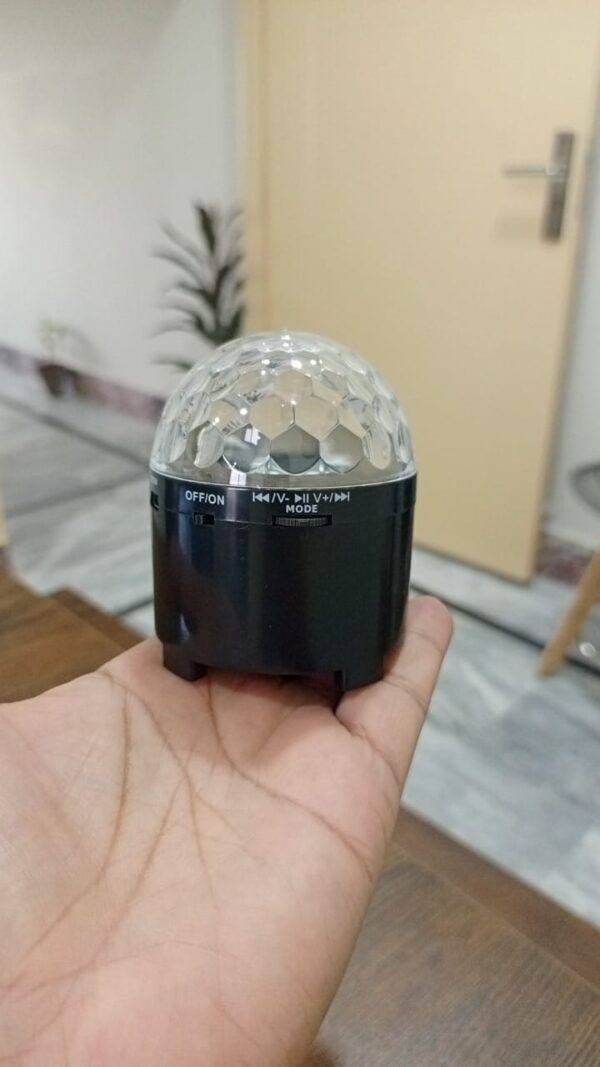 digital rgb led music crystal magic ball effect light mp3 usb disco dj stage lighting - Image 3