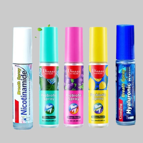 (pack of 3 ) mouth spray | 20ml natural breath freshener portable ,mouth freshener spray - Image 6