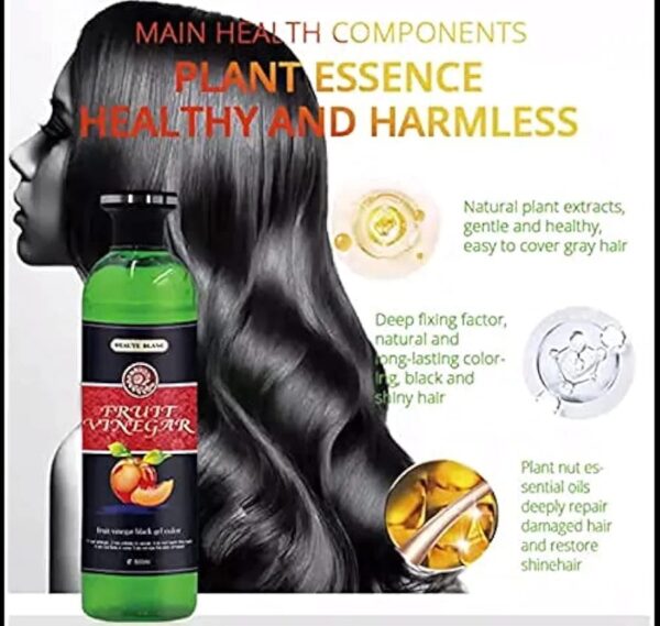 aravli beaute blanc fruit vinegar black gel color,  500 ml - Image 3