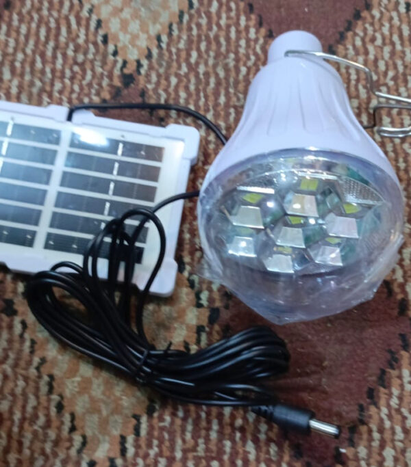 rechargeable solar light with solar panel cl-028max cclamp - Image 2