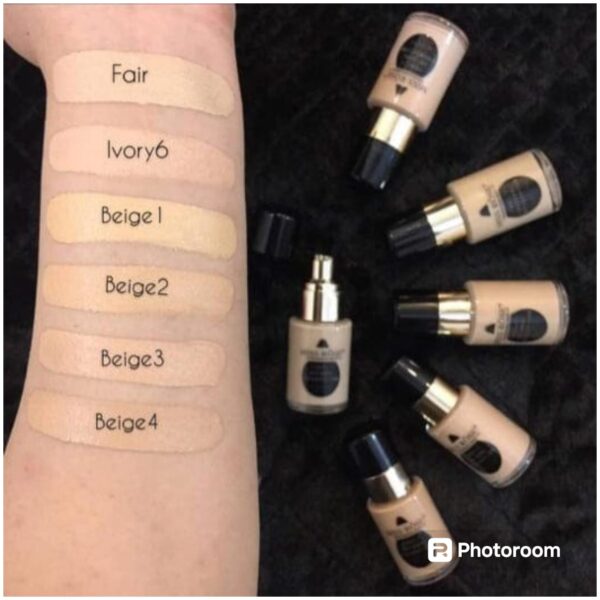 miss rose professional natural foundation  30ml - Image 2