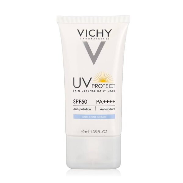 vichy uv protect spf 50 anti-shine sun cream spf 50  (40 ml) - Image 5