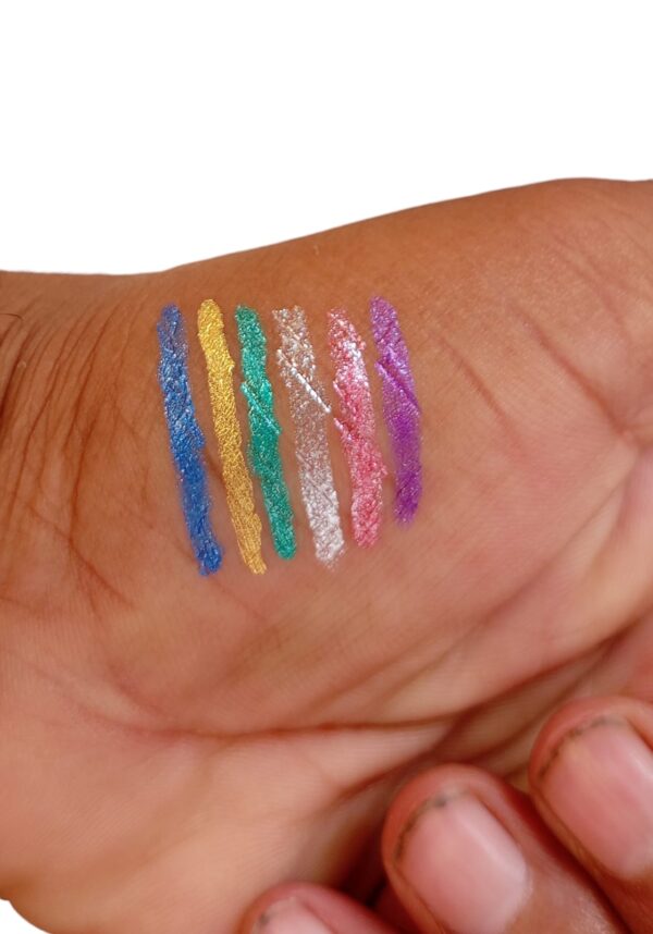 (pack of 6 ) rose touch glitter  diamond eyeliner waterproof - Image 4