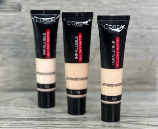 loreal infallible all day matte foundation