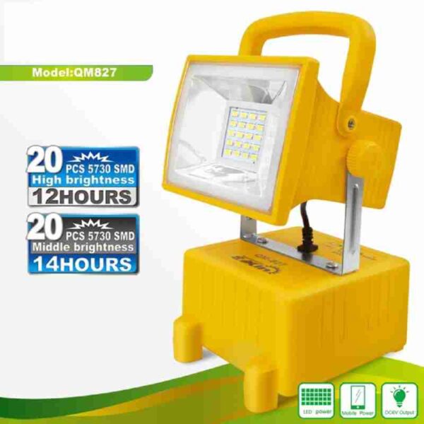 soxin qm - 827 rechargeable portable emergency led light