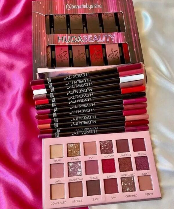 huda beauty eye & lip makeup bundle deal - Image 5