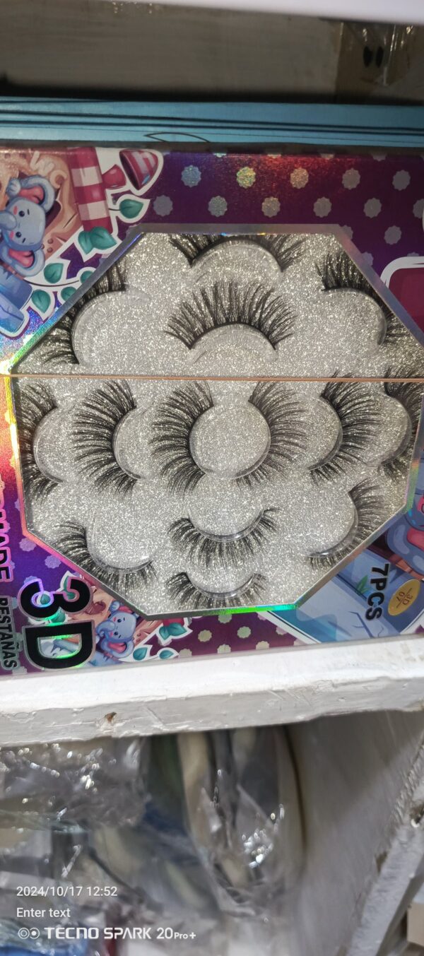 3d eyelashes 7 pcs eyelashes for beautiful eyes - Image 8
