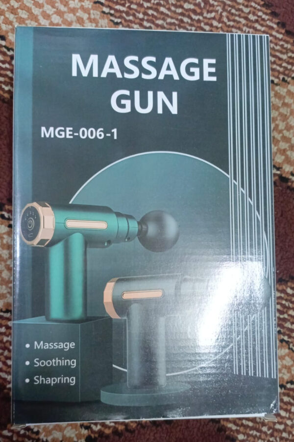 mge-006-1 mini fascia massage gun | handheld muscle deep tissue percussion muscle massager gun (random color) - Image 12