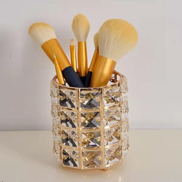 crystal makeup brush holder or pen holder - Image 4