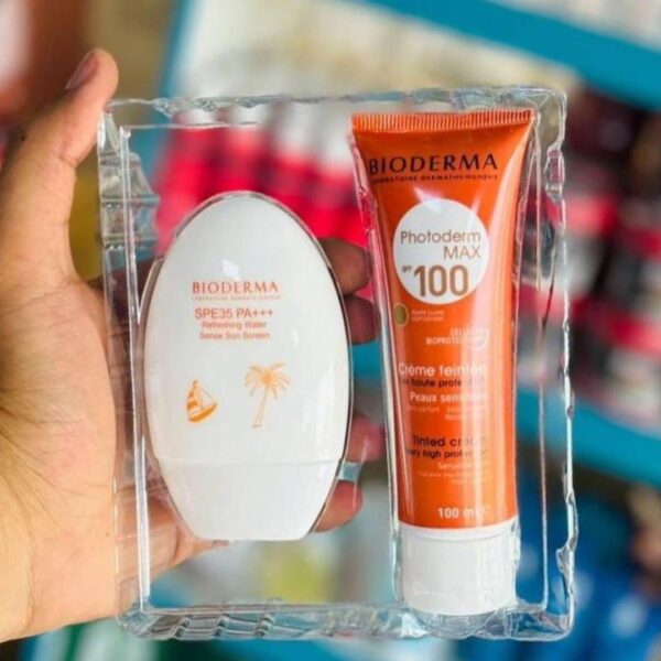 uv protectant sunblock, 100 μι +60ml refreshing water - Image 2