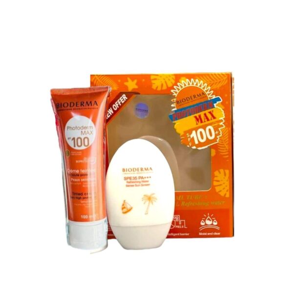 uv protectant sunblock, 100 μι +60ml refreshing water - Image 3