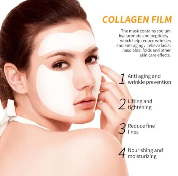 collagen dissolving mask for korean glass skin | collagen filler collagen instant facial mask
