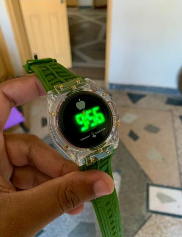 touch screen led watch for kids beautiful and imported with stylish dial - Image 3