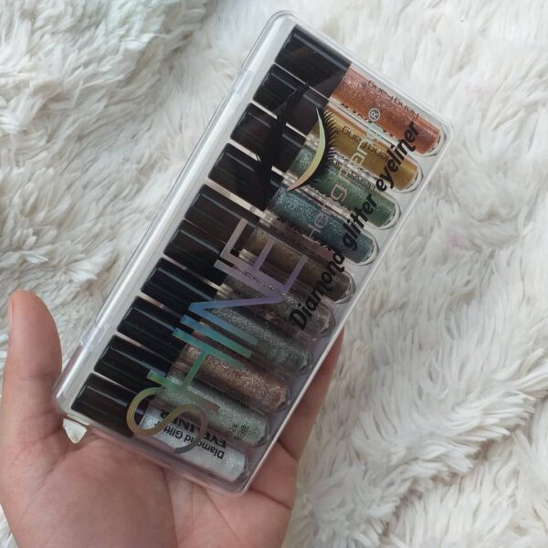 heng fang diamond glitter eyeliner (pack of 10) - Image 2