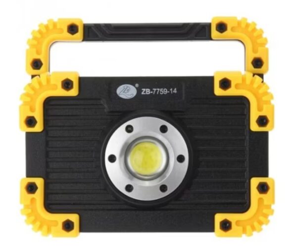 portable cob led floodlight usb charging rechargeable spot work outdoor camping lamp - Image 5