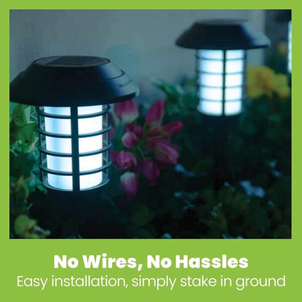2 in 1 solar flame lamp | outdoor led waterproof decoration garden lawn light - Image 6