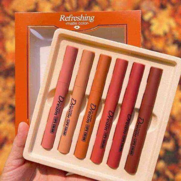 (pack of 6) heng fang refreshing matte lipstick - Image 2