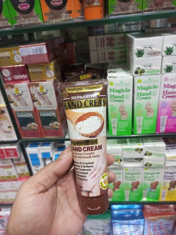organic rice hand cream deep restore complex for soft and smooth hands  (120 ml) - Image 12