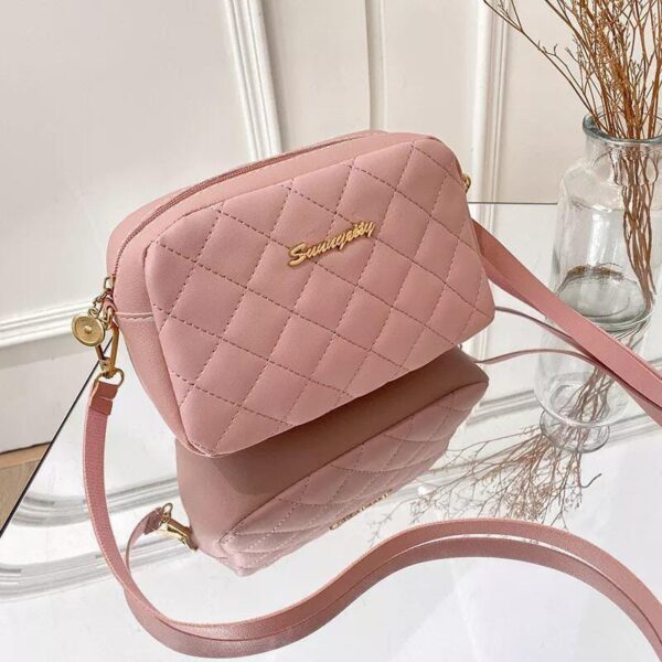girl's pu leather embroidered shoulder bag - Image 4